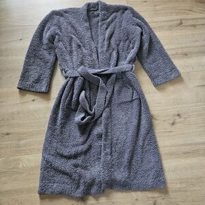 Barefoot Dreams Gray Cozy Robe